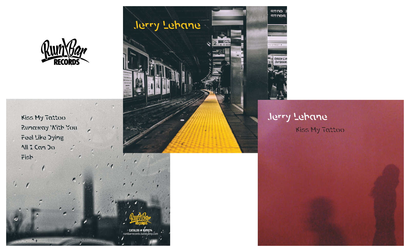 Jerry Lehane Album and Single Art