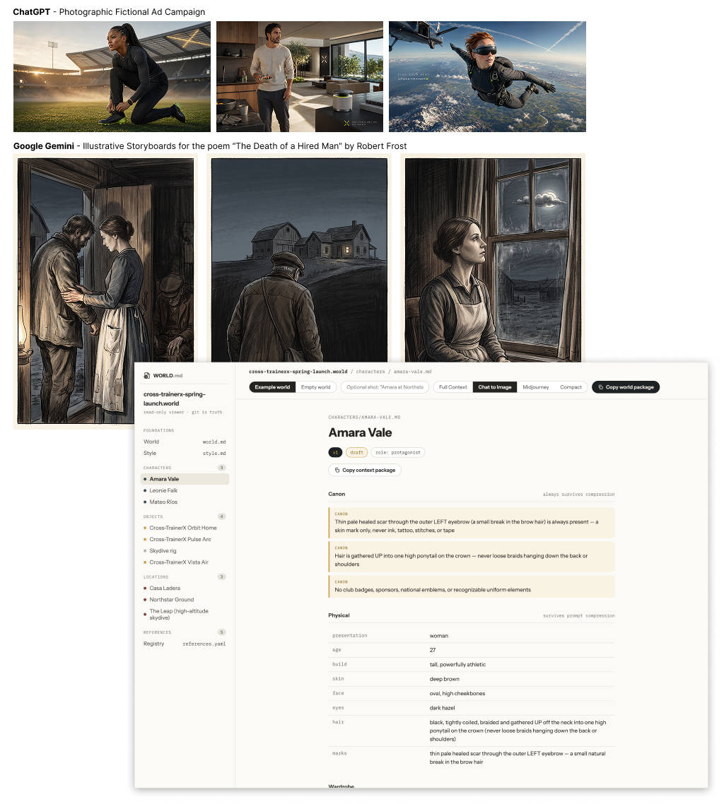 worldmd-github-samples-and-viewer Six images, two worlds, two tools — and the files they came from.